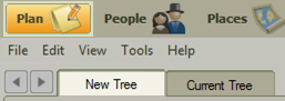Click Plan, Then New Tree