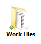 Folder Icon with Green Dot