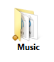 Folder icon with yellow dot